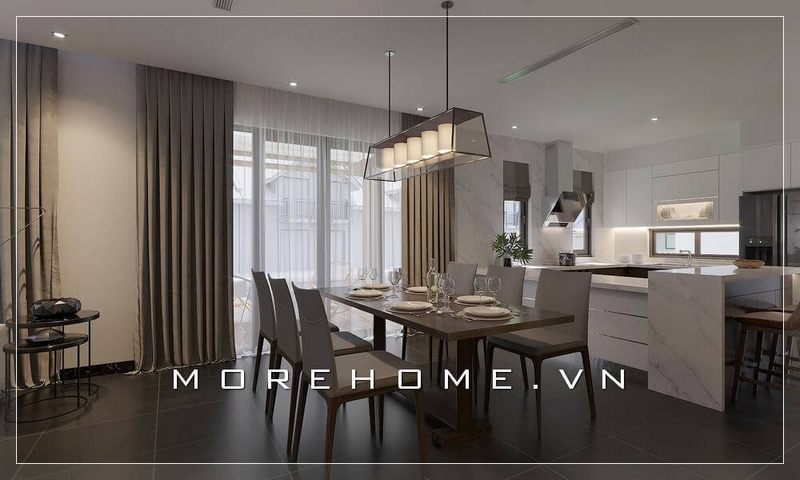 Mẫu bàn ăn đẹp MoreHome